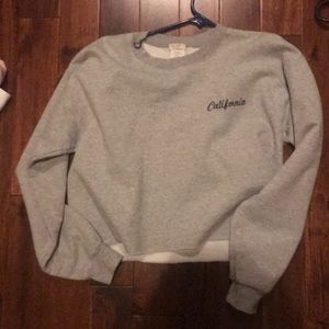 grey california sweatshirt